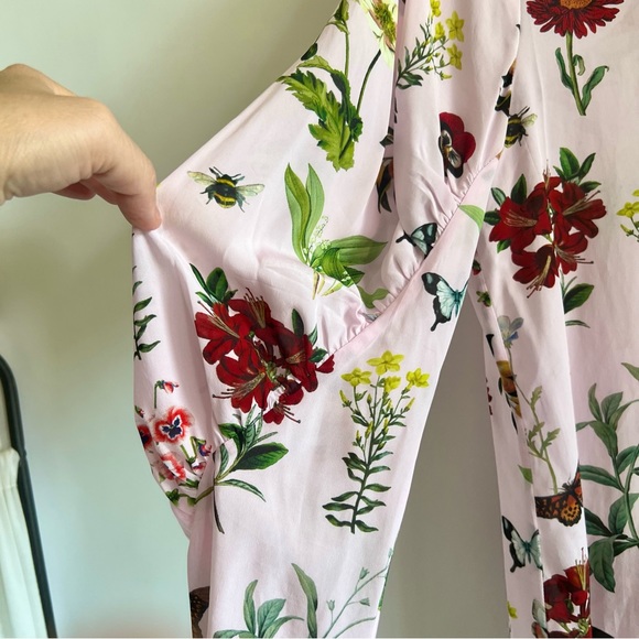 Joie Liseli Plush Botanical Pullover Blouse - Picture 8 of 15